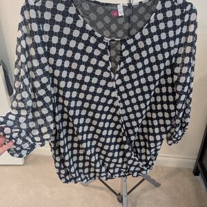 Vince Camuto Polka Dot Women's Top